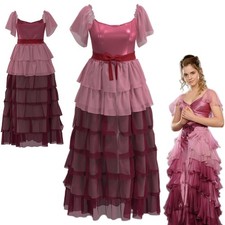 Harry Potter 4 Hermione Granger Ball Dress Cosplay Costume Carnival Party Suit