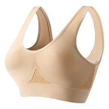 Women Padded Yoga Sports Bra Seamless Wireless  Bralette Bralet Vest Crop Tops