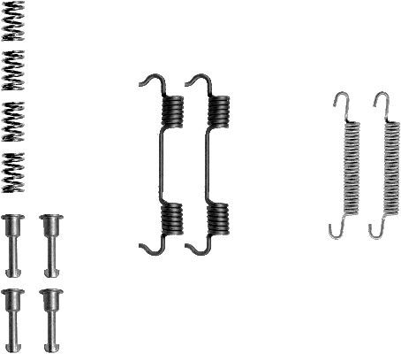 Textar 97012600 accessory kit - 97012600,