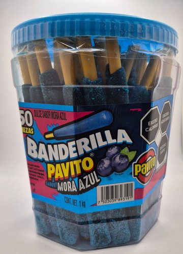 Banderilla sabor mora azul - sabor, 50