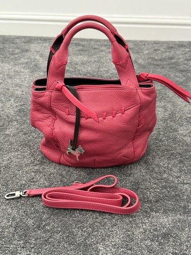 Radley pink pebbled - pebbled, leather