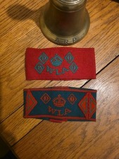 Two Original Ww2 Women's Land Army Arm Bands