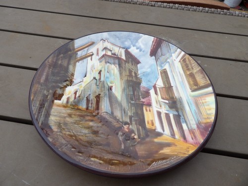 Vintage balearic hand painted - vintage,