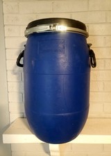 7 Gallon Once Used Clean Blue