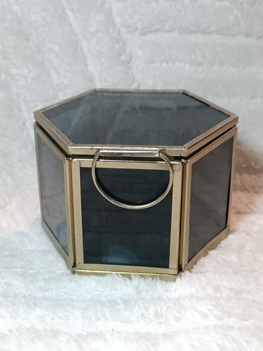 Vintage black colour glass - vintage, and