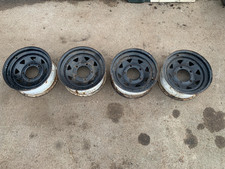 land rover  weller wheel rims - set of 4 - fit series or defender