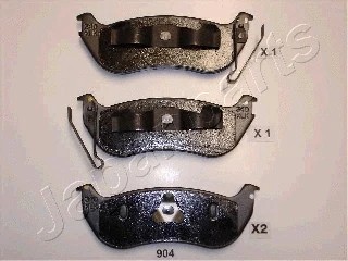Rear brake pad - pad,