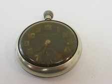(ref1CZe) Antique Military Carley & Clemence Pocket Watch