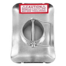  Trailer Stabilizer Jacks Foot Plate Bracket Rubber Pad Rv Accessories