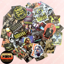 50 Nirvana Music Stickers -