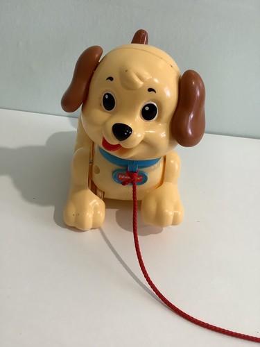 Fisher price pull along snoopy - fisher,