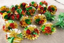 19 VINTAGE FOIL CHRISTMAS TREE