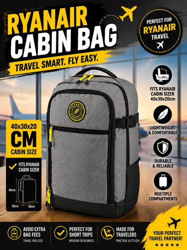 40x25x20cm ryanair underseat - 40x25x20cm,