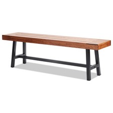 VEVOR Outdoor Bench 63 in Wood