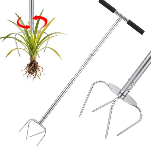 Manual stand weeder - stand, up