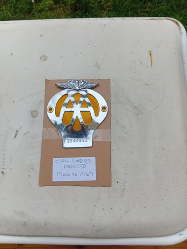 Vintage car badge a - vintage,
