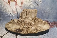 Miniature Scale Figure Model Display Plinth - Diorama Scenic Base - Warhammer