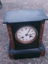 Antique  Slate & Marble Mantel