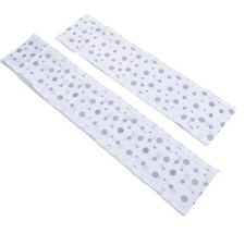 Baby Crib Bumper Mesh Dots Pattern Crib Liner Breathable Classic For Full Size
