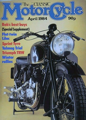 The classic motorcycle april - ,
