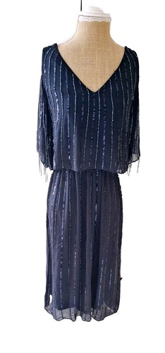 Together ladies navy beaded - ladies,