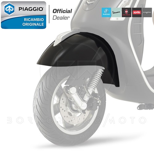 Front mudguard black - front, 94