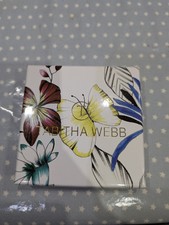 Tabitha Webb Rectangle 100% Silk Scarf Floral Boxed