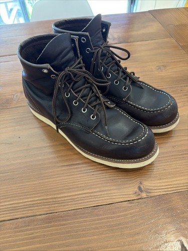 Red wing classic moc toe - red,