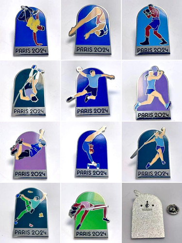 2024 paris olympic - paris, pins