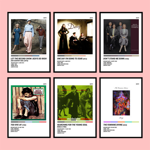 Dexys band artist album poster - album,