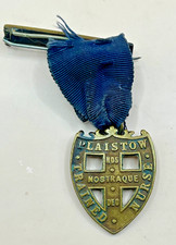 Edwardian Era Trained Nurse Bronze Medal Plaistow Hospital London