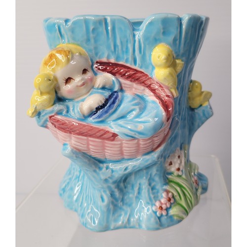 Nancy pew planter - nancy, blue