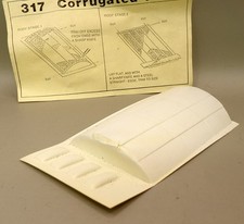 Ratio 317 Corrugated Roof kit N Gauge Plastic