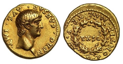 Nero gold aureus - nero,, aureus,