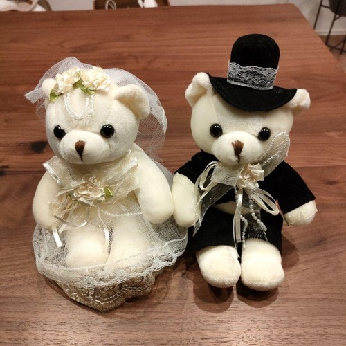 Wedding teddy bears bride - wedding,