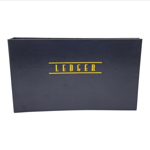 Vintage ledger binder ring - binder, 4
