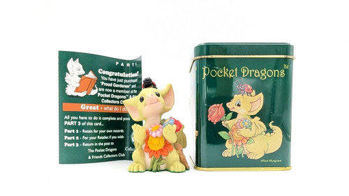 Pocket dragons proud - proud, gardener