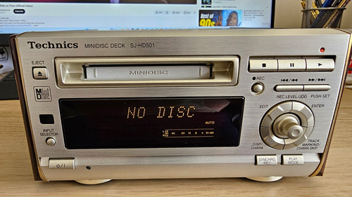 Technics hd501 minidisc - sj-hd501,