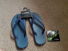New blue RIDER flip flops size uk 12 EU 31 girls boys holidays kids 9.99p free p