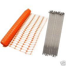 Orange Safety Barrier Mesh