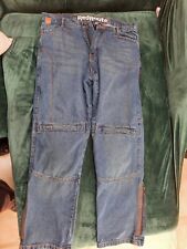 Ladies made with Kevlar motorcycle jeans 34 waist