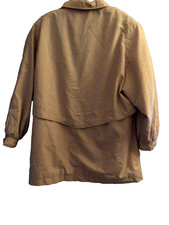 F+F Wool  Cashmere Blend Lined Coat Light Taupe Ladies 20 Length 33”