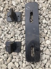 Black Double Hasp