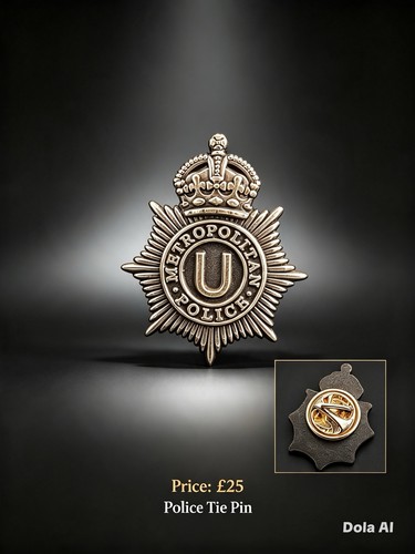 Metropolitan police tie pins - tie,