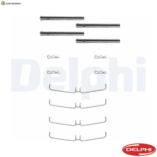 Accessory set disc brake - brake, pad