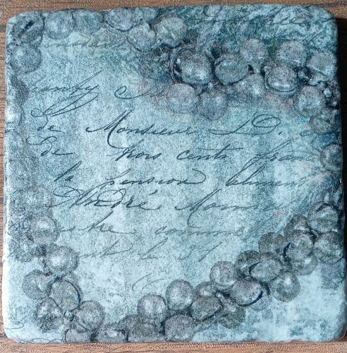 Handmade grey upcycled stone - handmade,