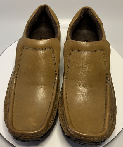 Kickers mens brown tan slip - mens,