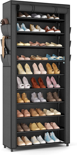 Vertical narrow shoe rack - shoe,