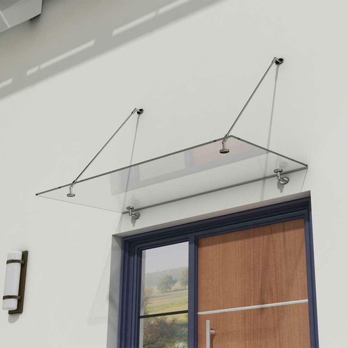 Durovin glass canopy rain - canopy,