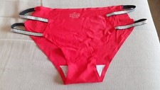 Red Knickers With Silver
